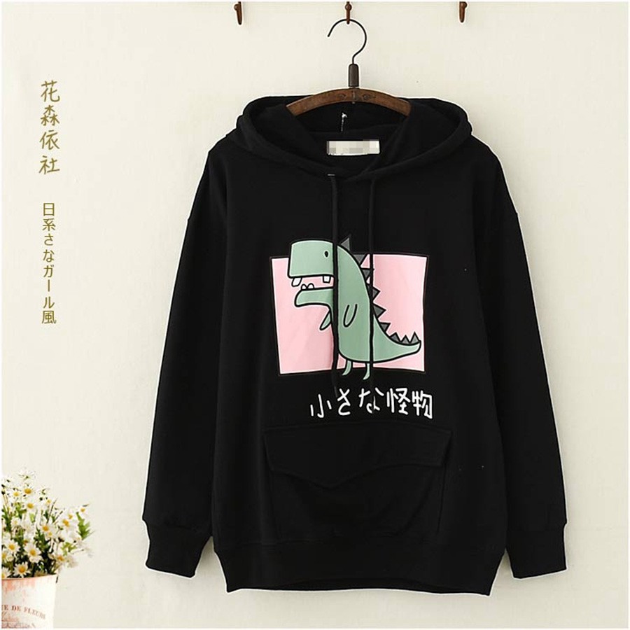 FREESHIP_ÁO KHOÁC NỈ NGOẠI HD640 (In Khủng Long) | BigBuy360 - bigbuy360.vn