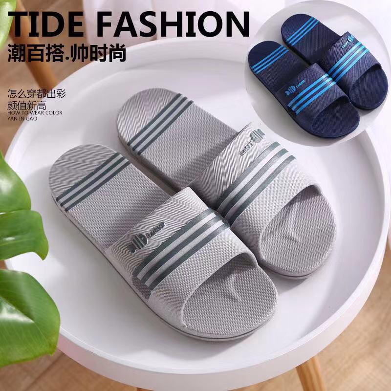 Dép quai ngang đi trong nhà dày chống trượt thời trang nam tính