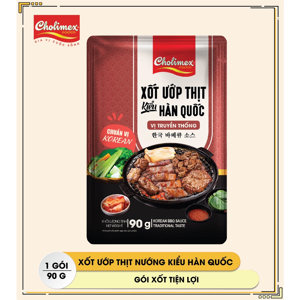 Xốt ướp thịt kiểu hàn quốc vị truyền thống