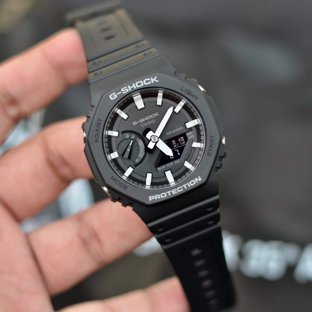 Đồng Hồ Casio Nam Dây Nhựa GSHOCK GA-2100-1A Chính Hãng