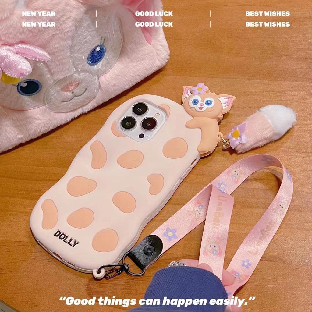 Ốp Điện Thoại Hình Poop Linabell Có Dây Đeo Cho Iphone 13 Pro Max 12 Pro Max 11 Pro Max Xs Max Xr X 7 8 Plus