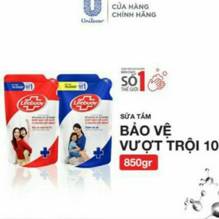 ( DATE T8/2023) Sữa Tắm Lifebuoy Dạng Túi