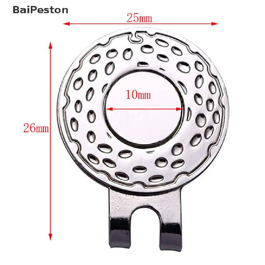 Dụng Cụ Đánh Dấu Bóng golf Từ Tính Bằng Hợp Kim Tiện Dụng ♨Hot