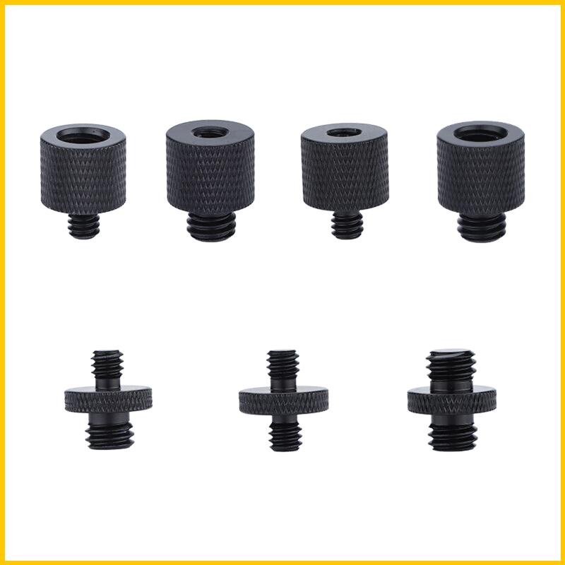 Bộ Chuyển Đổi Ốc Vít 3 / 8 Female Sang 1 / 4 Mal Cho Chân Máy Ảnh