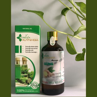 TINH DẦU MASSAGE GỪNG - TINH DẦU GỪNG MASSAGE BODY - TINH DẦU MASSAGE GIẢM STRESS