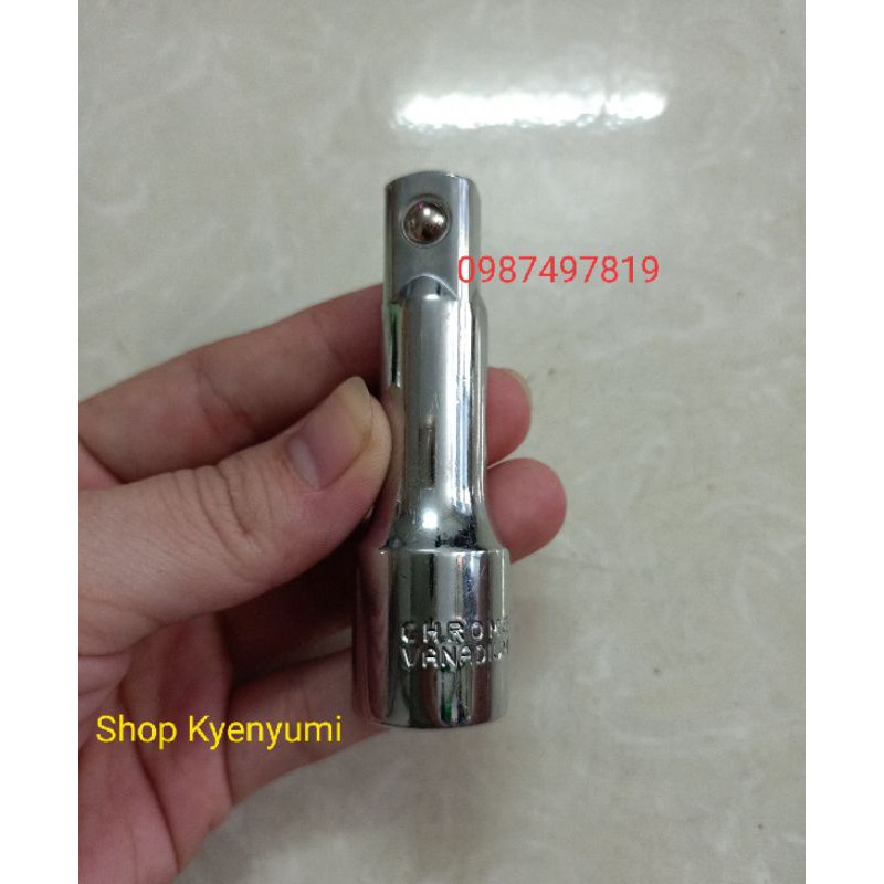 Đầu Nối 1/2 Ngắn Dài 6.5cm Hàng Xi Bóng Cao Cấp