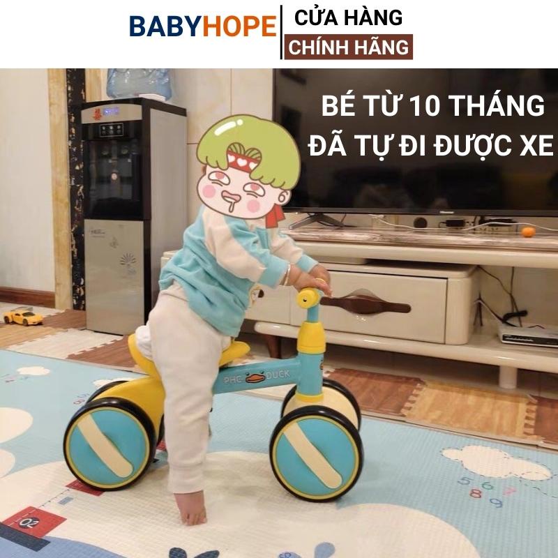 Xe chòi chân thăng bằng cho bé 1 2 3 tuổi khung thép chịu lực cao, tay lái xoay 360 độ