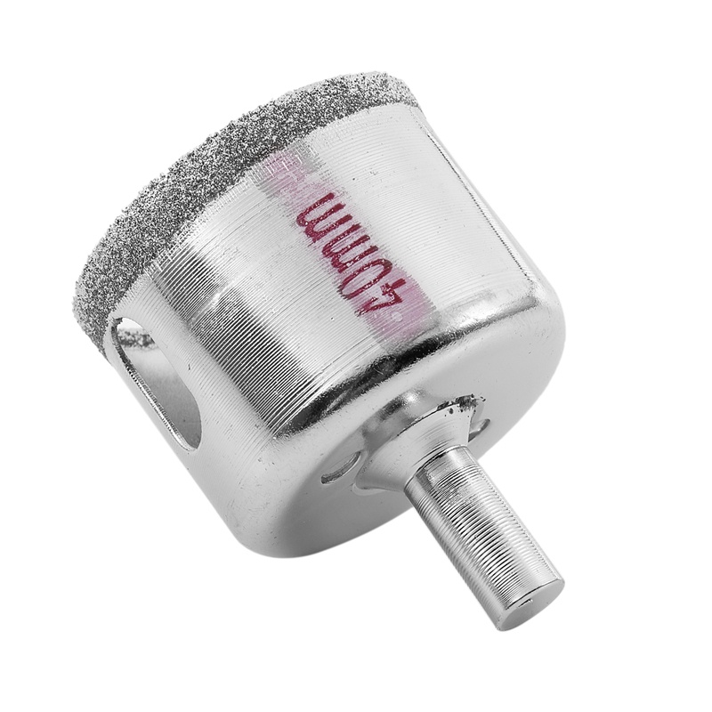 Ngói kim cương 40mm Mũi khoan lỗ bằng kính gốm