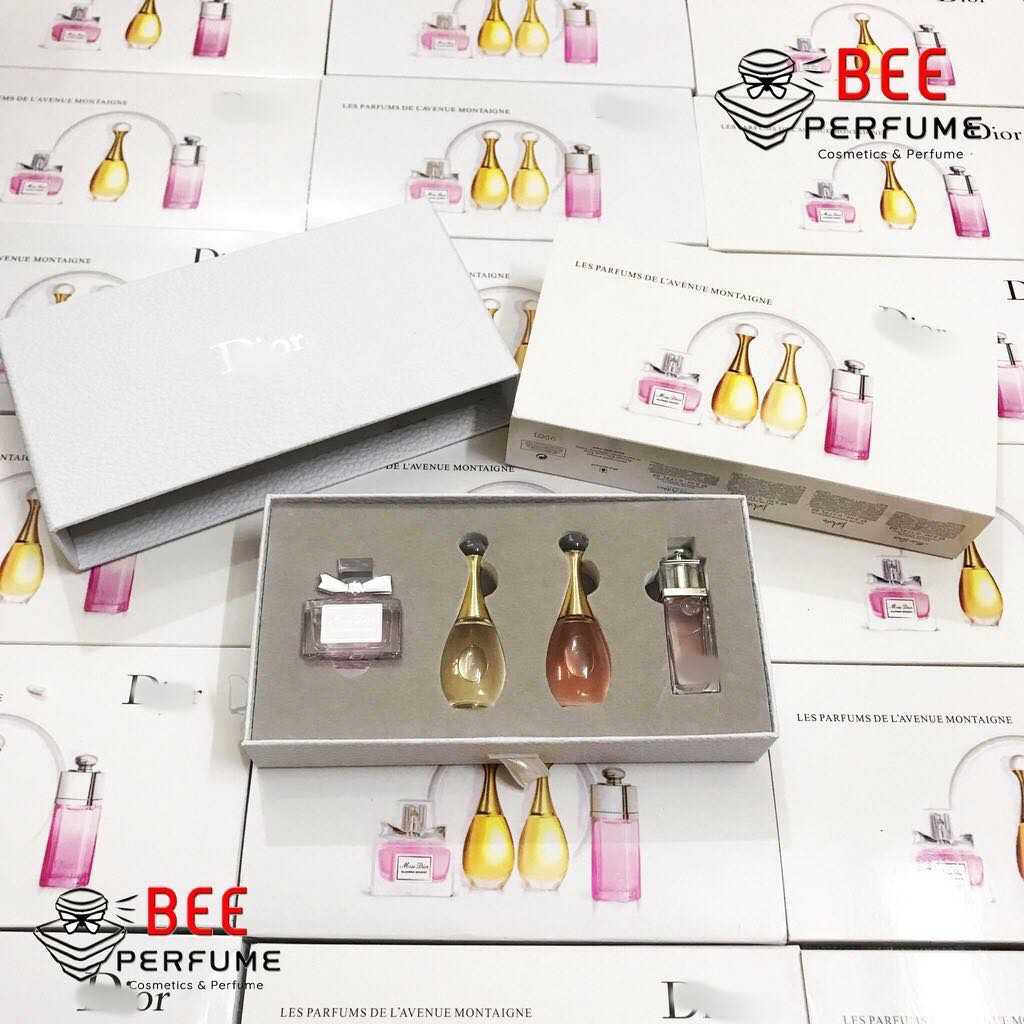SET NƯỚC HOA MINI 4 CHAI, 3CHAI CHÍNH HÃNG [SIÊU HỜI] [QUÀ TẶNG] | BigBuy360 - bigbuy360.vn