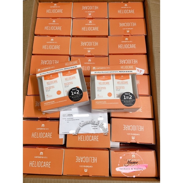 [Cóbill]Viên uống chống nắng nội sinh Heliocare | Thế Giới Skin Care