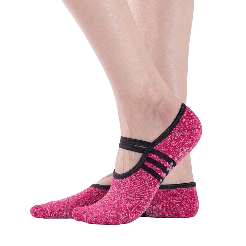 Vớ cotton tập Yoga chống trượt