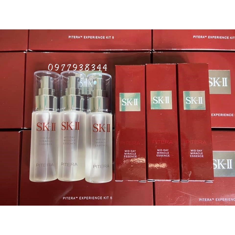 (CÓ BILL - NỘI ĐỊA NHẬ)  Xịt Khoáng Dưỡng Ngày SKII Mid-day Miracle Essence SKII 50ml