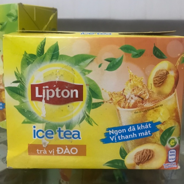 Trà lipton hoà tan vị đào224g