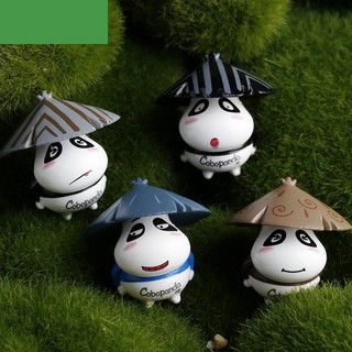 Mô hình Panda đội nón