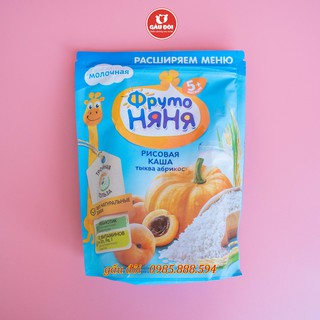 Bột ăn dặm Fruto ngũ cốc sữa đủ vị 200g (xuất xư Nga)