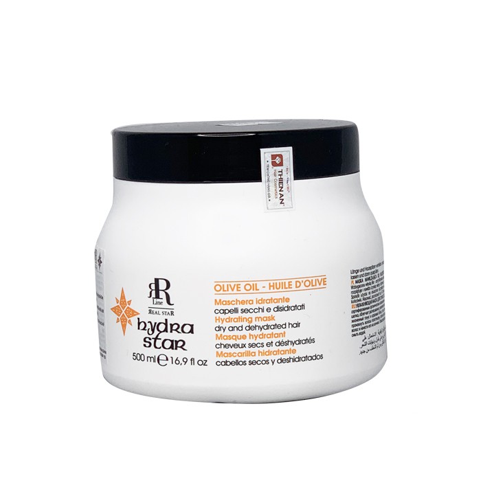 Dầu hấp chăm sóc tóc khô và hư tổn Rrline Hydra Star Mask 500ml