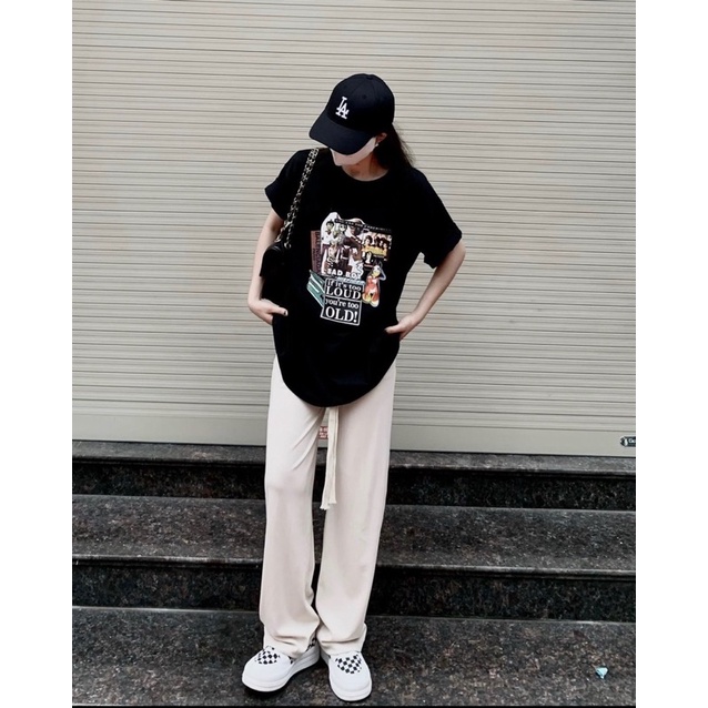 Quần ống xuông nữ chất len tăm mát - hàng có sẵn