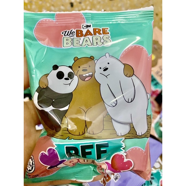 Kẹo nhẫn hình gấu hoặc trái tim BFF pop Thái Lan