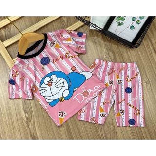 Bộ thun lạnh 3D cho bé gái