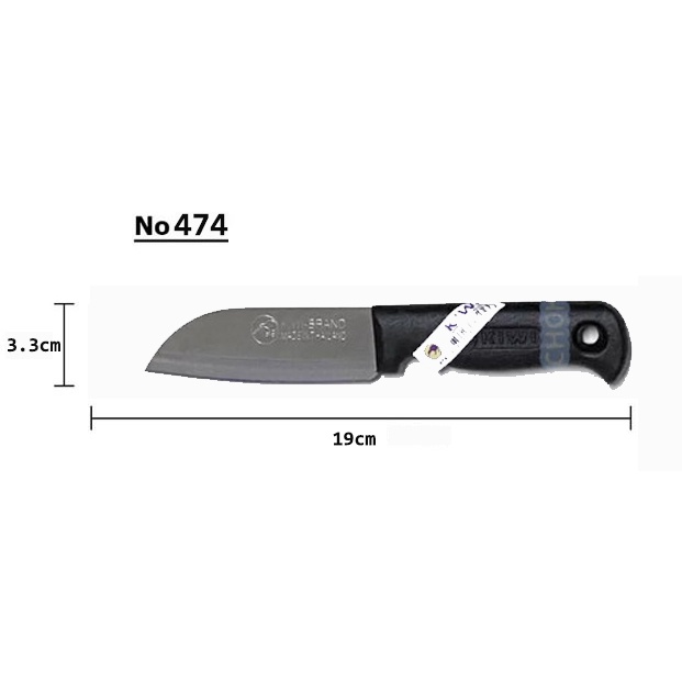 [Chính hãng có bảo đảm] Dao thái thịt làm bếp cán nhựa Kiwi Thái Lan