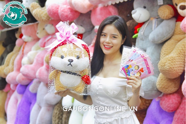 Chó bông Shiba Cosplay siêu cute 40 cm | BigBuy360 - bigbuy360.vn