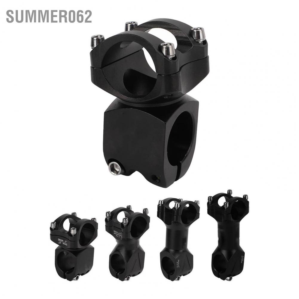 Summer062 Aluminum Alloy Short Handlebar Stem Riser Bicycle for Mountain Road Bikes