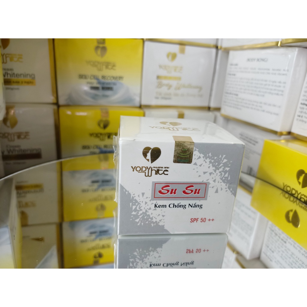 Combo Kem dưỡng ngày đêm  Su Su Su Skin Yody White Phương Anh