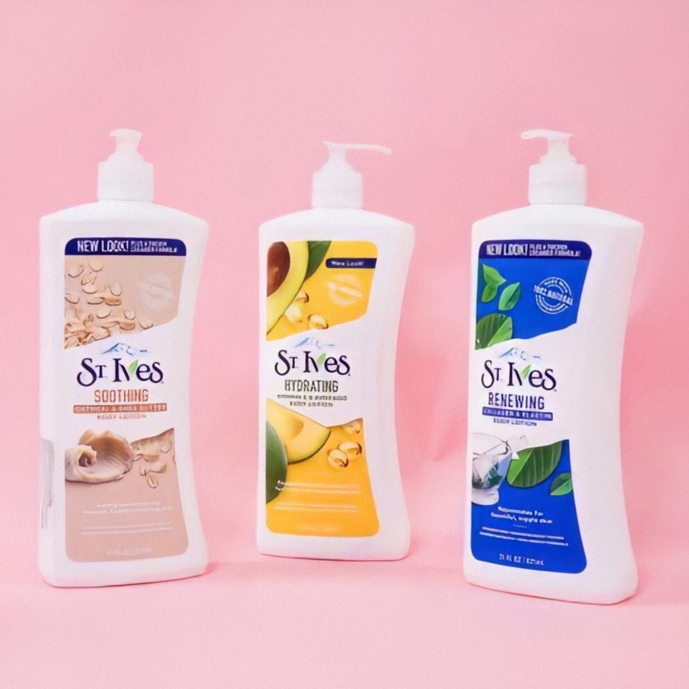 Sữa dưỡng thể ST.Ives làm trắng dưỡng ẩm và chống lão hóa toàn thân 621ml Mỹ