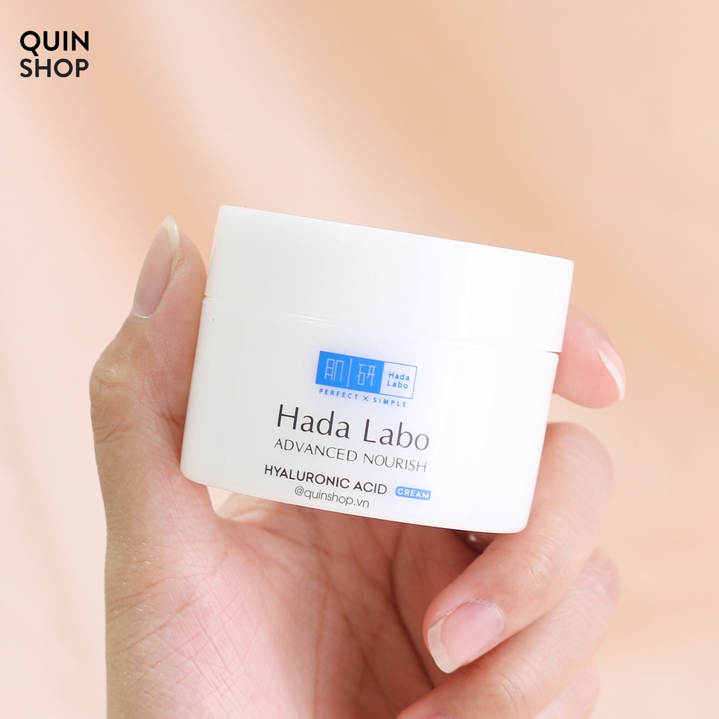 Kem Dưỡng Ẩm &amp; Dưỡng Trắng Tối Ưu Hada Labo Advanced Nourish Hyaluron | Perfect White Arbutin Cream