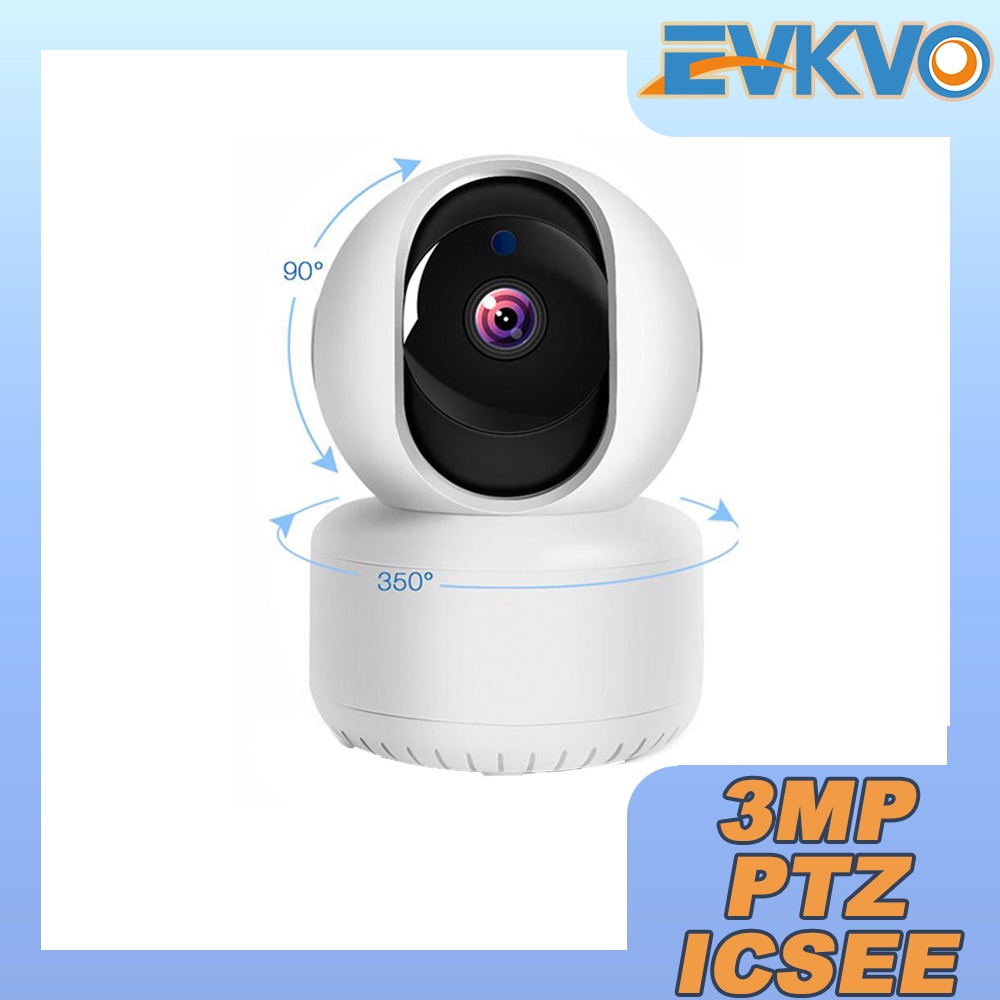 Camera EVKVO ICSEE XMeye APP FHD 3MP WIFI PTZ IP CCTV IR không dây tầm nhìn ban đêm bảo vệ an ninh cho gia đình H.265 | BigBuy360 - bigbuy360.vn
