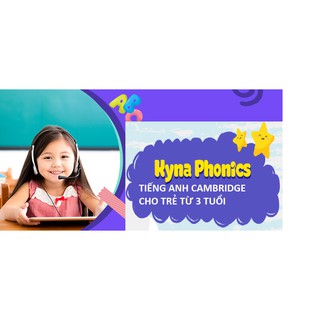 [Voucher - Khóa học Online] Tiếng Anh Cho Trẻ Cùng Kyna Phonics 1 [Toàn Quốc]