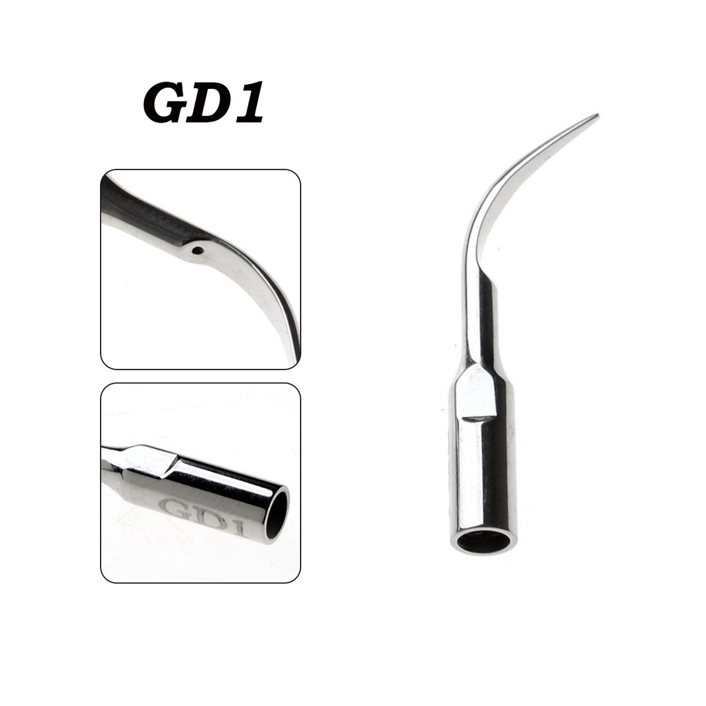 Set 5 Đầu Gắn Mũi Khoan P1/GD1/ PD1 Bằng Sóng Siêu Âm Chuyên Dụng Trong Nha Khoa