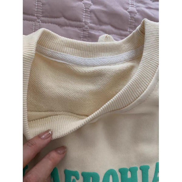 Áo sweater nỉ Mariah hàn