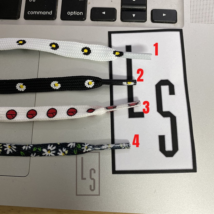 [Mã SKAMCLU8 giảm 10% cho đơn từ 100K] Dây Giày Hoa Cúc Peaceminusone GD BIGBANG