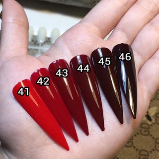 SET SƠN MÓNG TAY - SƠN GEL MXBON CAO CẤP ( BẢNG MÀU ĐỎ )