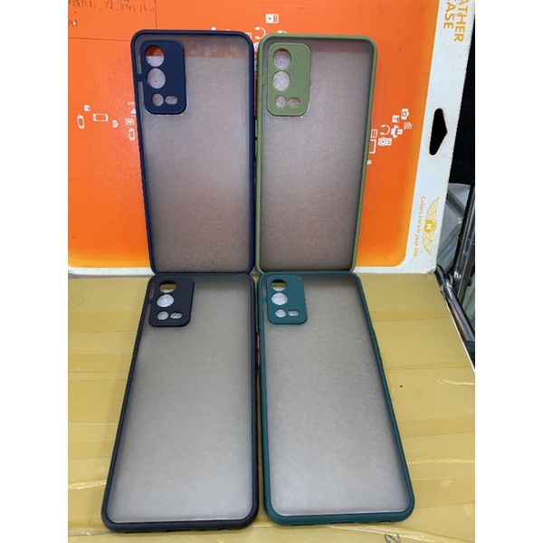 Ốp lưng Oppo A55 4G viền dẻo lưng nhám mờ bảo vệ cam