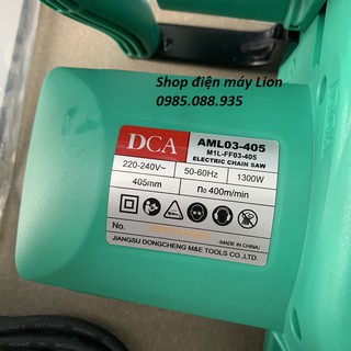 Máy cưa xích điện 1300W DCA AML03-405
