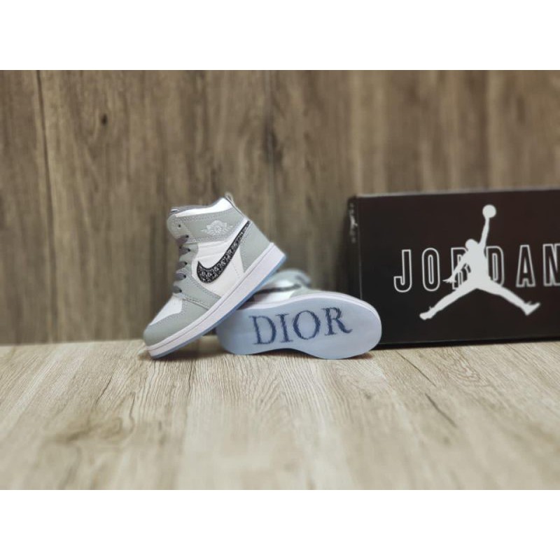 Giày thể thao Nike AIR JORDAN X DIOR thời trang cao cấp cho bé