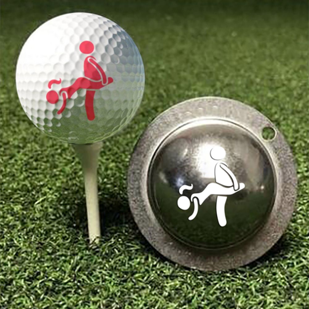 Dụng Cụ Đánh Dấu Bóng Golf Hỗ Trợ Luyện Tập Vui Nhộn