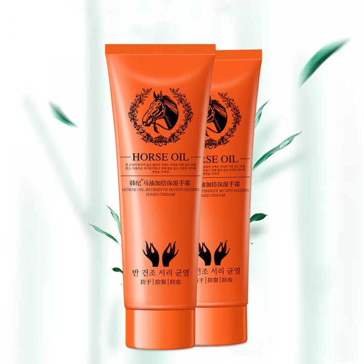 Kem tinh dầu ngựa dưỡng ẩm làm trắng da tay chống lão hóa 90g KDN65