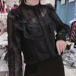 Vải voan hạt thêu