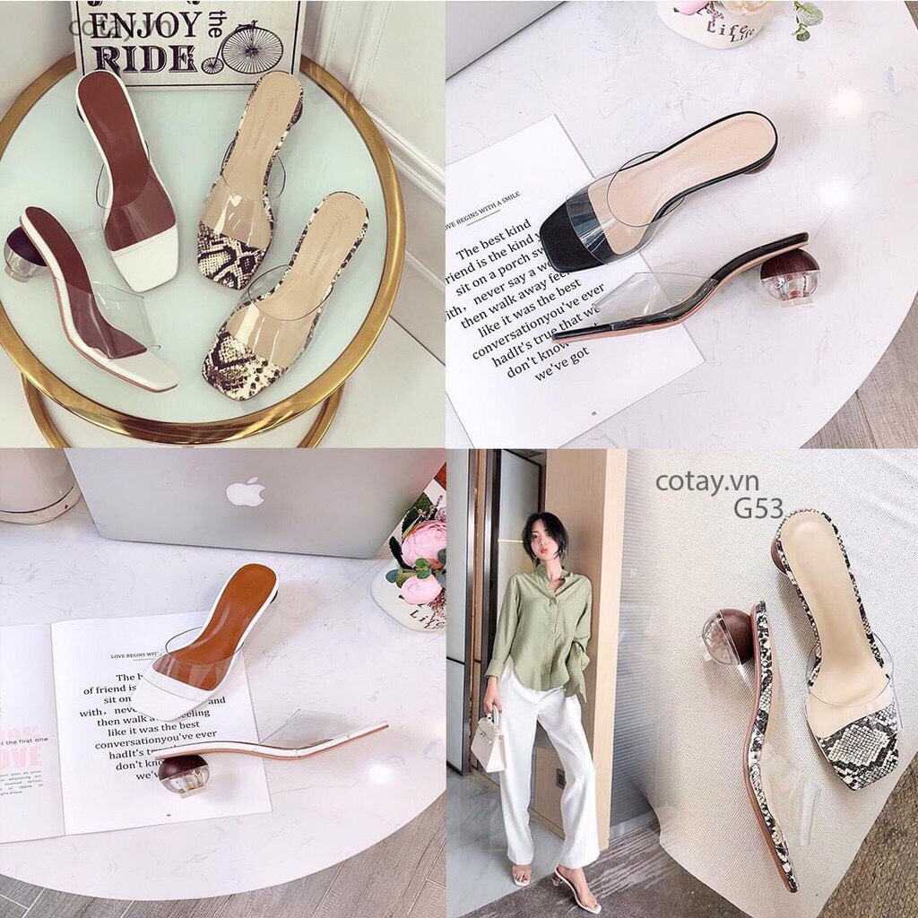 (HOTTREN 2020) Giày dép 5p gót nhọn kiểu mới