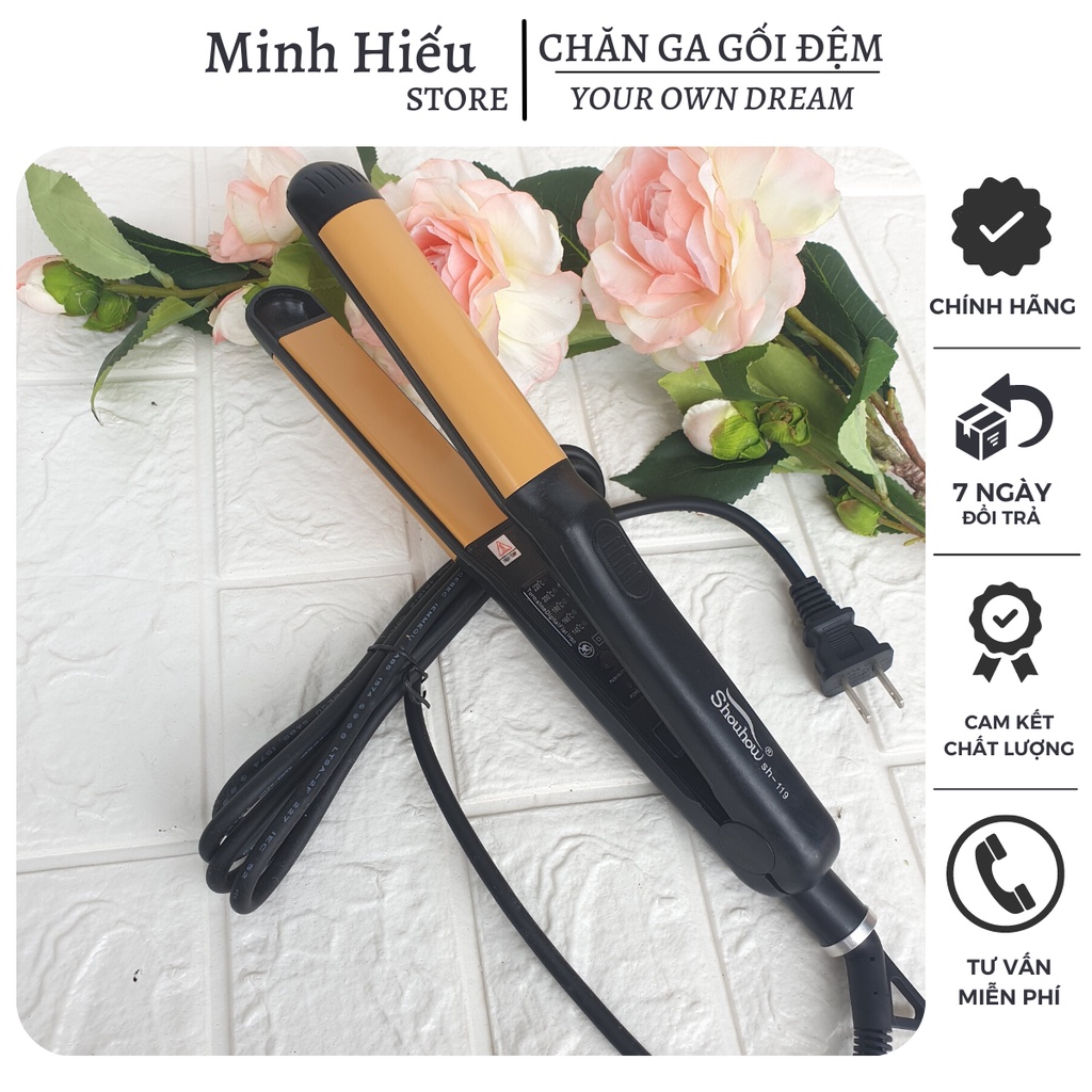 Máy làm tóc 2in1 cao cấp - Nhập khẩu Hàn Quốc - Vừa uốn vừa duỗi tóc tự động - Công nghệ Nano Siver Ceramic