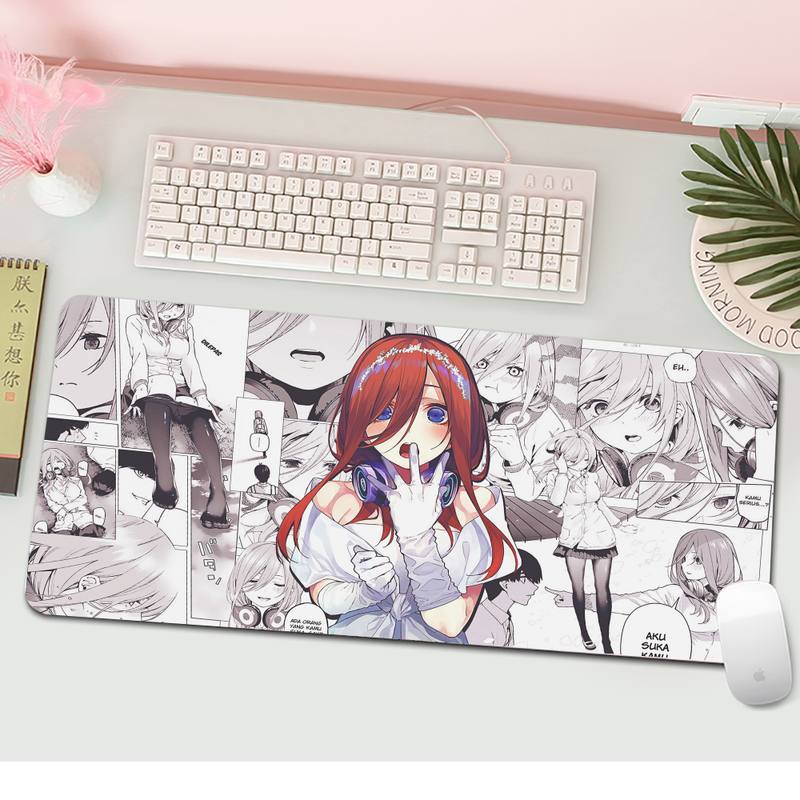 Nakano miku gotoubun no hanayome girl Bàn Phím Và Chuột Máy Tính