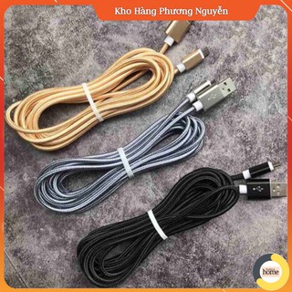 [Mã FASKT4 giảm 10K đơn 50K] Sạc Iphone Và Android Dài Chuẩn 3 Mét [ RẺ VÔ ĐỊCH ]