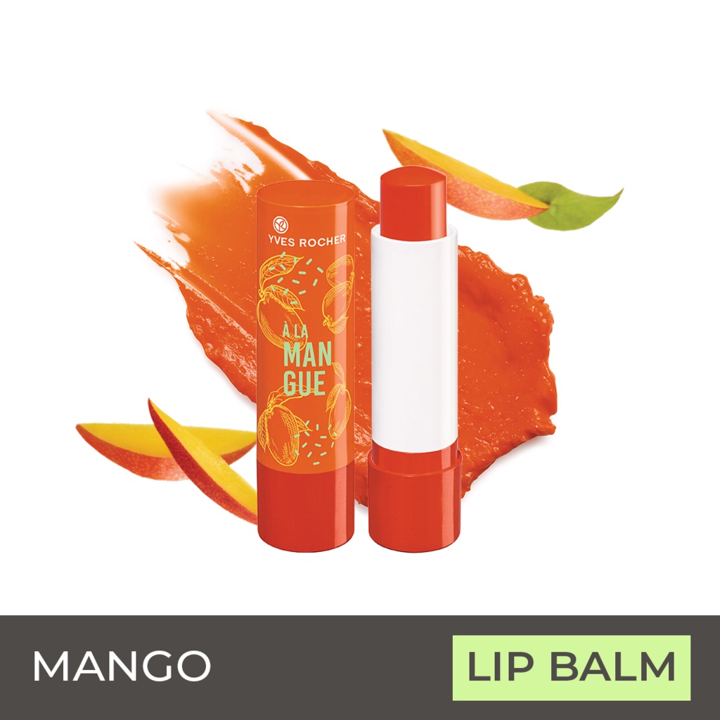 Son Dưỡng Môi Có Màu Hương Xoài Yves Rocher Mango Lip Balm 4.8g