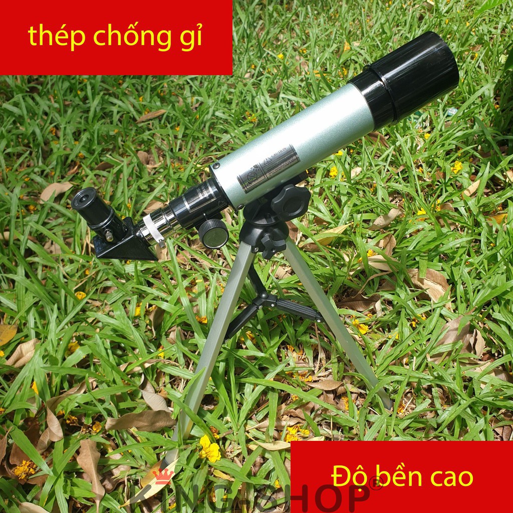 Kính thiên văn telescope F36050 - khúc xạ ngắm trăng sao cực nét, du lịch, dã ngoại, quan sát dành cho trẻ em