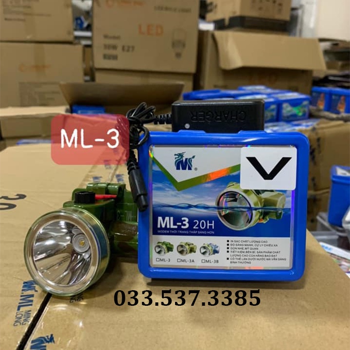 Đèn pin ML3, đèn pin soi ếch chống nước cao