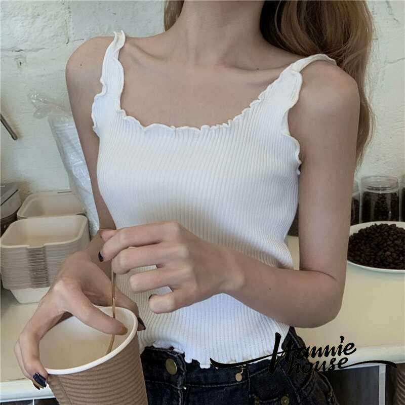 Áo Hai Dây Màu Trơn Gợi Cảm Cho Nữ