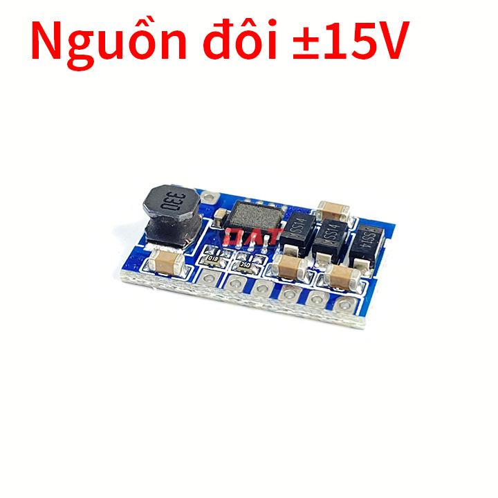 Mạch Tạo Nguồn Đôi ±15V Từ Nguồn 3~13VDC - 3W